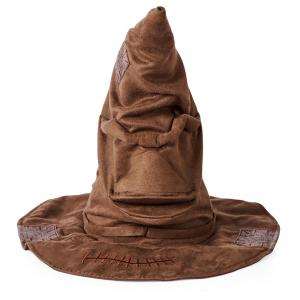 Chapéu Seletor Falante Harry Potter com 15 Frases Perfeito para Brincadeiras de Faz de Conta para Crianças Acima de 5 Anos, Wizarding World