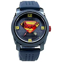 Relógio Analógico para Crianças de 5 até 15 Anos, Superman MOS9034, Azul