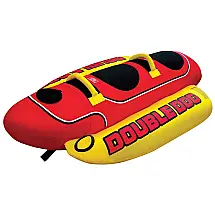 Boia Rebocável Inflável Para 2 Pessoas, Resistente, AIRHEAD, Vermelho