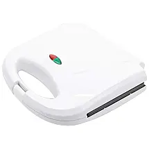 Mini Sanduicheira Antiaderente 750W, branca, 220v, KLYHCHN, Branco