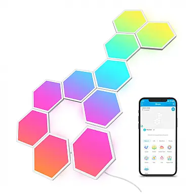 Painel Hexa LED RGBIC com