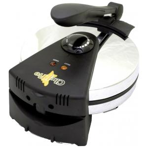 Máquina para Fazer Tortilha de até 20cm com Controle de Temperatura, 110V 850W, Chef Pro FBM108A, Prata