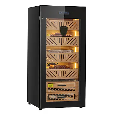 Gabinete Humidor Elétrico VEVOR Preto