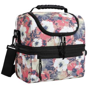 MIER Bolsa Térmica Portátil 15L, Mantém Quente, Frio Por até 5H, Rosa Claro