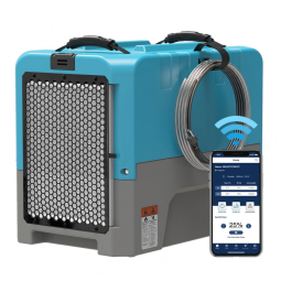 Desumidificador Insdustrial com Bomba, Saturação de Até 180 PPD, Controle via APP, ALORAIR, Azul