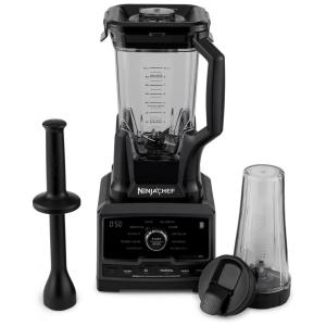 Liquidificador Profissional 2,1 Litros de Alta Velocidade com 10 Programas Auto IQ, 110V 1500W, Ninja Chef CT810, Preto