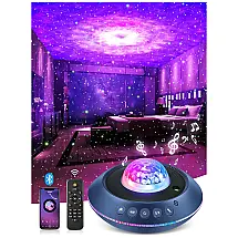 Luminária Projetor LED Luzes da Galáxia, Colorido, 110v, ONE FIRE, Violeta