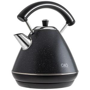 Chaleira Elétrica de 1.7L, Aço Inoxidável, 1500W, 110v, COOK WITH COLOR, Preto