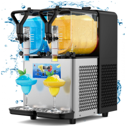 Máquina de Raspadinha - Seleção de Modo de Bebida Múltiplo, Máquina de Bebidas Congeladas com Luz LED, 6L 110V, Auto Limpeza, Lioncho.