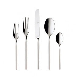 Conjunto de Talheres, Charme e Elegância para Sua Casa com 5 Peças e Material de Aço Inoxidável, Villeroy & Boch, Prata