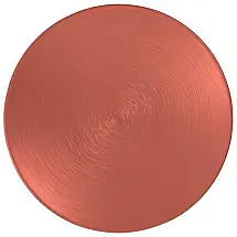 Prato para Salada de 21 cm, Mais Elegância em Sua Mesa com Formato Redondo e Material de Porcelana Premium, Villeroy Boch, Cobre