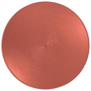 Prato para Salada de 21 cm, Mais Elegância em Sua Mesa com Formato Redondo e Material de Porcelana Premium, Villeroy Boch, Cobre