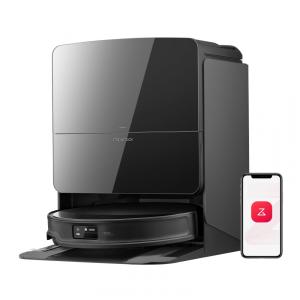 Robô de Limpeza Roborock Saros 10R, Potência de Sucção, Ultrafino 8cm, Tecnologia FlexiArm, Autolimpeza, Secagem Quente, Preto