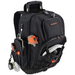 Mochila de Ferramentas Organizadora com 72 Compartimentos, WELKINLAND, Preto