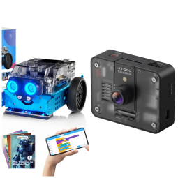 Kit Makeblock mBot2 com AI Camera 2.0 – Robô Educacional para Crianças com Visão Computacional, Programação Scratch & Python
