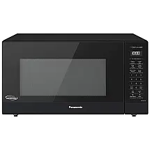 Micro Ondas de Bancada em Aço Inoxidável 45L com Inversor Ciclônico, 110V 1250W, Panasonic SN75LB, Preto