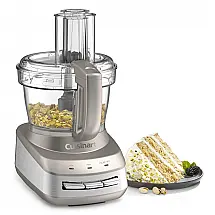 Processador de Alimentos Compacto 3.2L Aço Inox, 110v, CUISINART FP 130SS, Prateado