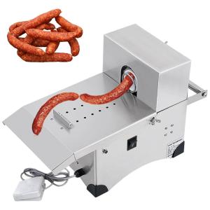Máquina Automática de Amarração de Linguiças LayBurst, Equipamento Elétrico para Amarração de Linguiças, Resistente Aço Inoxidável 304