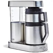 Cafeteira Elétrica Programável 1.3L em Aço Inoxidável, 1400W, 110v, RATIO Six, Prateado