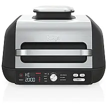Fritadeira Elétrica AirFryer e Grill 7 em 1 Capacidade 4L, com Tela LED, 110V, NINJA Food IG601, Preto