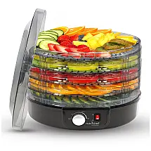 Desidratador de Alimentos 5 Bandejas, 110v, NUTRICHEF PKFD14BK0, Preto