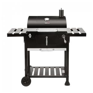 Churrasqueira a Carvão com Mesas Laterais e Termostato, ROYAL GOURMET CD1824E N, Preto