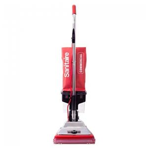 Aspirador de Pó Profissional com Fio, 110V, Sanitaire SC887E SC887, Vermelho e Branco