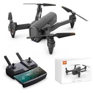 Drone H6 com Estojo de Transporte para Adultos, HR, Preto