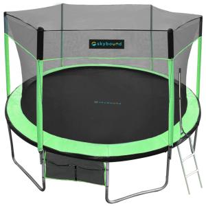SkyBound 10 pés 12 pés 14 pés 15 pés 16 pés Trampolim com rede de proteção, trampolim grande para crianças e adultos Trampolins recreativos