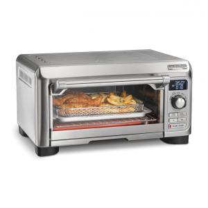 Forno Elétrico de Bancada em Aço Inoxidável e Painel Digital, 1500W, 110v, HAMILTON BEACH PROFESSIONAL 31241, Prateado