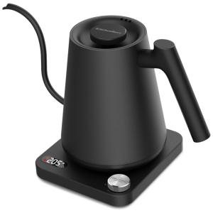 Chaleira Elétrica 1L com Controle de Temperatura, 1350W, 110v, KITCHENBOSS G560, Preto