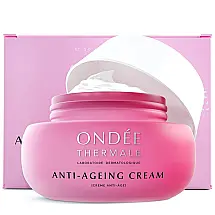 eé Facial Anti Idade Orgânico com Peptídeos e Ácido Hialurônico para Mulheres, ONDéE THERMALE, Rosa