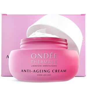 eé Facial Anti Idade Orgânico com Peptídeos e Ácido Hialurônico para Mulheres, ONDéE THERMALE, Rosa