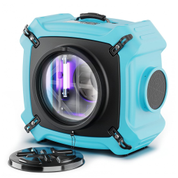 Purificador de Ar HEPA Max 870 com Filtragem de 3 Estágios e Tecnologia para Restaurar a Qualidade do Ar, Alorair, Azul