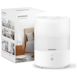 Umidificador Portátil MORENTO 2,5 Litros até 35H, Área até 33 m2, Branco