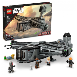 LEGO Star Wars The Justifier 75323 Building Toy Set Buildable Starship for Kids Aged 9 and Up Featuring Cad Bane, Omega, Fennec Shand and