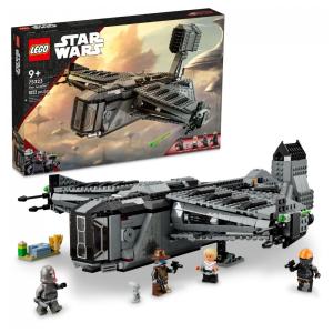 LEGO Star Wars The Justifier 75323 Building Toy Set Buildable Starship for Kids Aged 9 and Up Featuring Cad Bane, Omega, Fennec Shand and