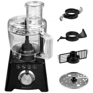 Processador de Alimentos 5 em 1 em Aço Inoxidável, 500W, 110v, MOSAIC HM 47, Preto