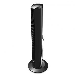 Ventilador de Torre OSCR37 AE Oscilante Funciona com Alexa, 110V 43W, VORNADO FA1 0140 06, Preto