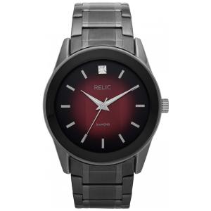 Relógio Masculino Analógico Quartzo de Aço Inoxidável, RELIC BY FOSSIL ZR77321, Preto