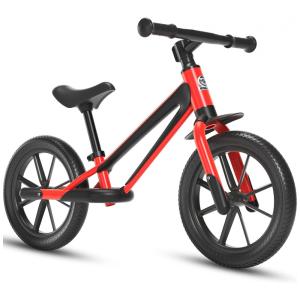 Bicicleta sem Pedal para Crianças de 2 a 6 Anos com Rodas à Prova de Explosão, Mtbkwinn, Vermelha