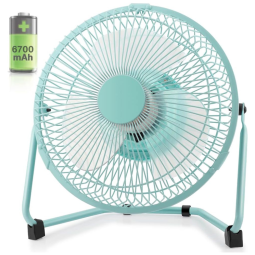 Ventilador Industrial, com 2 Velocidades, 110v, XASLA, Azul Claro