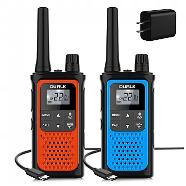 Rádio Comunicador Walkie Talkie Durlk