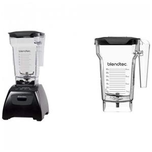 Liquidificador Profissional 1560W Classic Fit Jarra FourSide, BLENDTEC, Preto