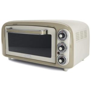 Forno Elétrico de Bancada Retro 18L com 4 Níveis de Temperatura e Temporizador, 1380W, 110v, ARIETE, Bege