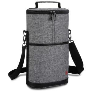 Bolsa Térmica Para Transporte de Vinhos até 1 Garrafa, ALLCAMP OUTDOOR GEAR, Vermelho