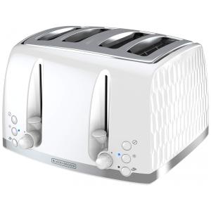 Torradeira Elétrica 4 Fatias, 110v, BLACKDECKER TR1450WD, Branco