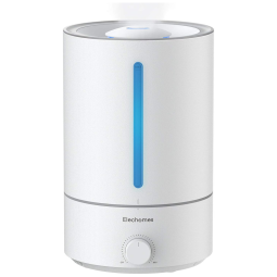 Umidificador Ultrassônico 5L, com Função de Aromaterapia e Desligamento Automático, ELECHOMES US5001, Branco