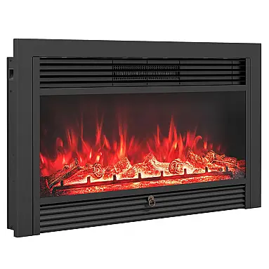 Lareira Elétrica Giantex 91x53cm 1500W