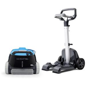 Robô Aspirador para Piscinas Dolphin Nautilus CC Pro Wi-Fi, Preto, Escovação Ativa, Navegação Inteligente, Cesto Filtro Top-Load